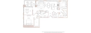 Magnolia I Floor Plan at The Sutton, Atlanta, 30305