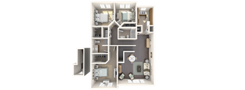 Magnolia Floor Plan at Floresta, Jupiter