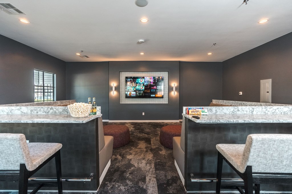 theater room at Monterey Ranch, Texas, 78749