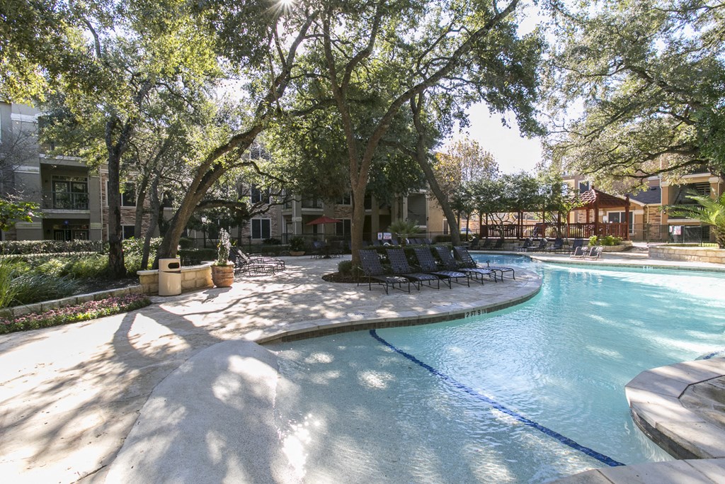Pool Pool at The Park at Monterey Oaks, Austin, Texas