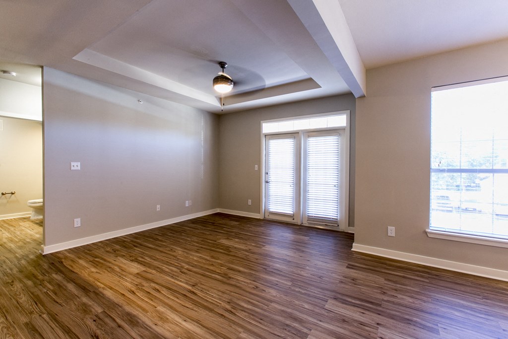 Living room Living room at The Park at Monterey Oaks, Austin, TX