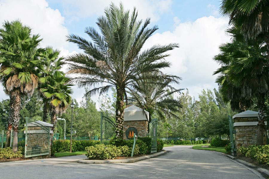 Entrance to Monterra at Monterra at Bonita Springs, Florida