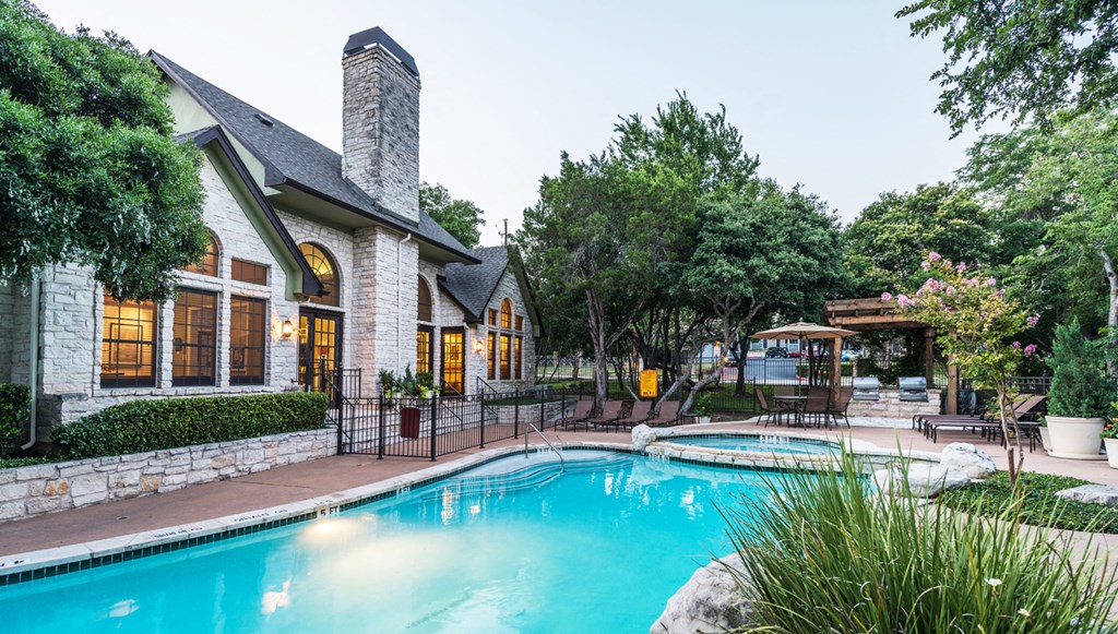 Community pool at Museo, Austin, TX