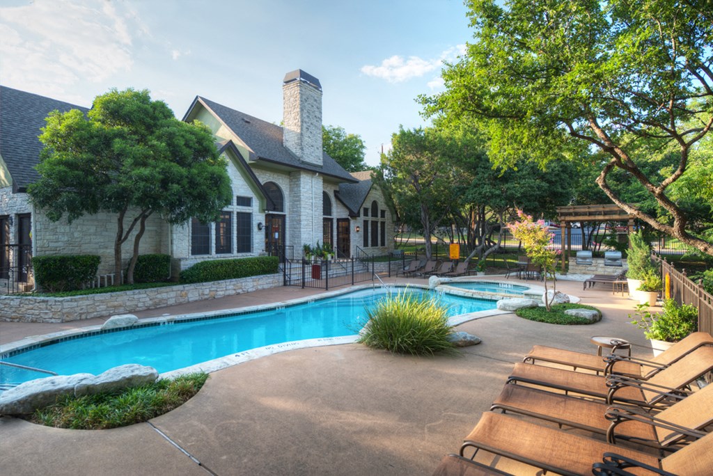 Community pool at Museo, Austin, TX, 78759