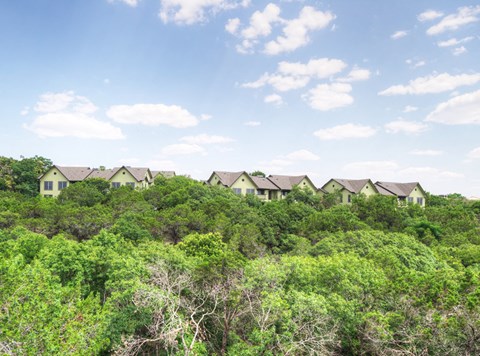 Museo homes offer Hill Country canyon view at Museo, Austin, TX, 78759