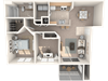Myers Floor Plan Myers Floor Plan | Promenade at Reflection Lakes