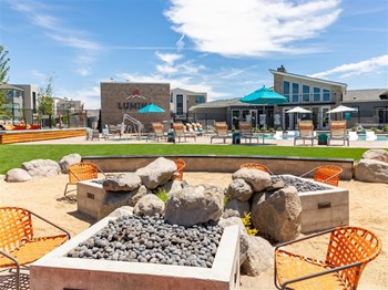 Firepit and seating outdoor firepit with seating | Lumina outdoor amenities - Photo Gallery 6