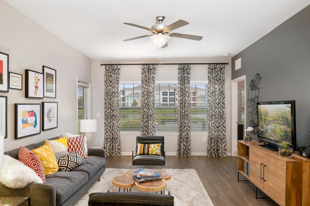 Living room | Echo Lake at Echo Lake, Bradenton, FL