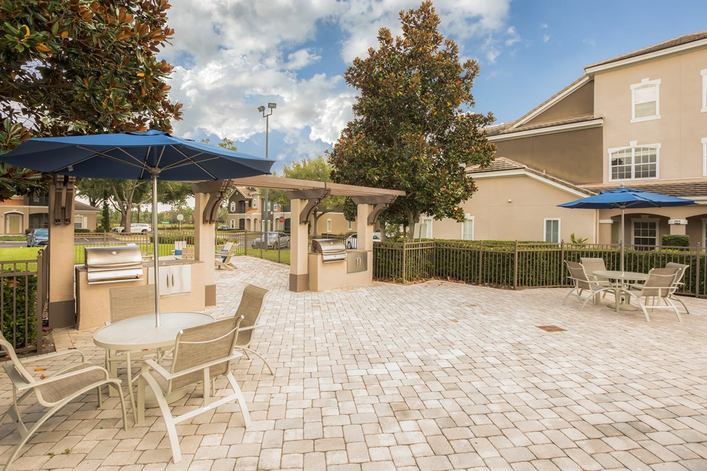 Outdoor Patio at Ballantrae Apartments, Sanford