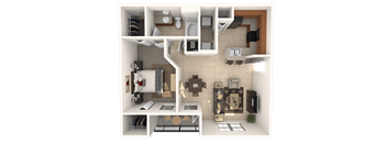 Oxford Floor Plan at Estates at Heathbrook, Ocala, Florida