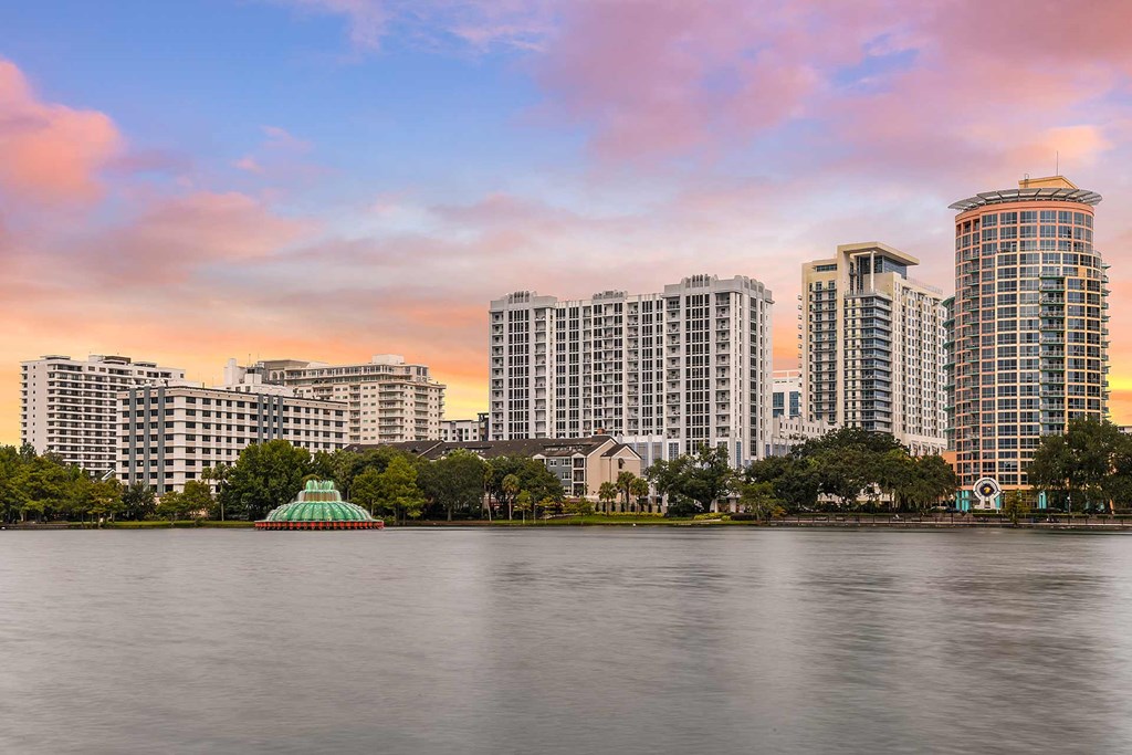 Gorgeous lake views  at Paramount on Lake Eola, Orlando