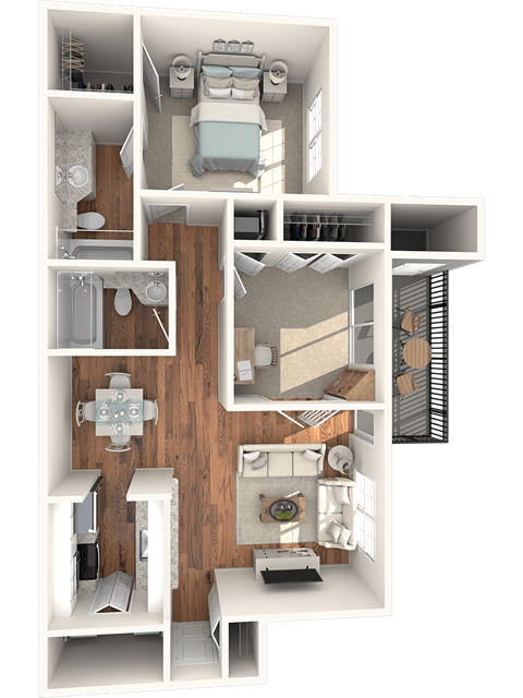 Peachtree Floor Plan at Lakes at Suntree, Melbourne, FL, 32940