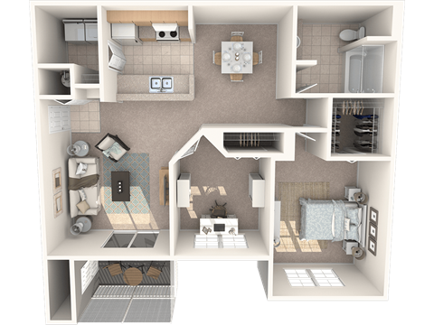Pine Floor Plan at Promenade at Reflection Lakes, Fort Myers