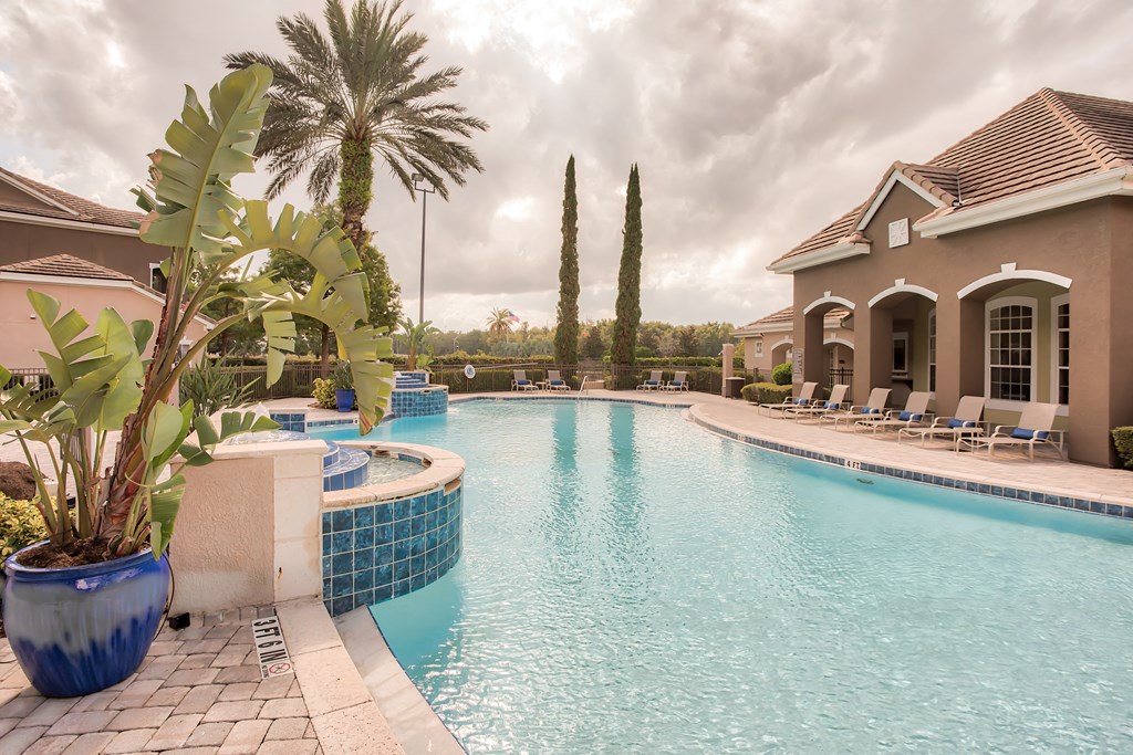 Community Pool at Ballantrae Apartments, Sanford, Florida