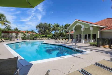 Community Pool at Monterra at Bonita Springs, Florida