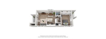 Balboa one bedroom apartment at Promontory, Arizona, 85704