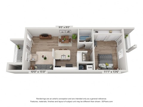 Balboa one bedroom apartment at Promontory, Arizona, 85704