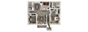 Radford Floor Plan at Estates at Heathbrook, Ocala, FL