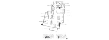 Residence 4 Floor Plan at Element, Florida, 33602