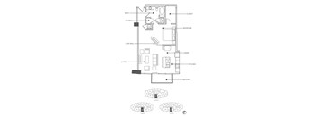 Suite 6 Floor Plan at Element, Tampa, 33602