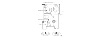 Suite 7 Floor Plan at Element, Tampa, 33602