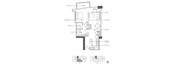 Residence 7 Floor Plan at Element, Tampa, Florida