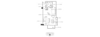 Residence 8 Floor Plan at Element, Tampa, 33602