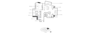Suite 11 Floor Plan at Element, Florida