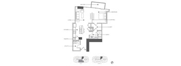 Residence 11 Floor Plan at Element, Florida, 33602