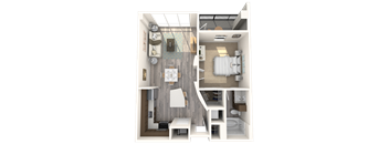 Rockefeller Floor Plan at Paramount on Lake Eola, Orlando