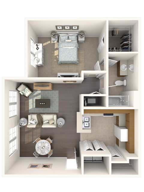 Seagrape Floor Plan at Floresta, Jupiter, Florida