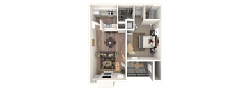 Riverplace Floor Plan at Channings Mark, Austin, 78759