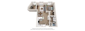 C3 Floor Plan at SoRoc On Maine, Minnesota, 55904