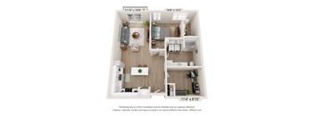 D Floor Planat SoRoc On Maine, Rochester