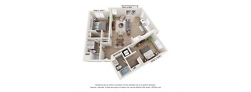 H Floor Plan at SoRoc On Maine, Rochester, 55904