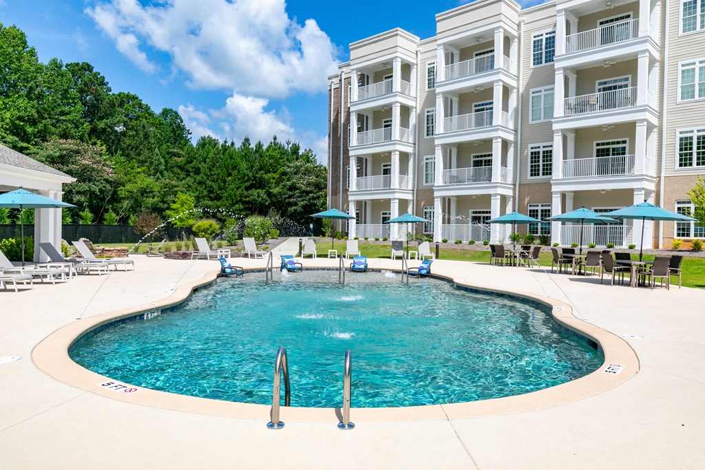 Community pool at The Station at River Crossing, Macon, Georgia