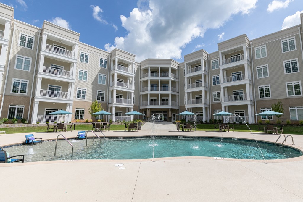 Community pool  at The Station at River Crossing, Macon, Georgia