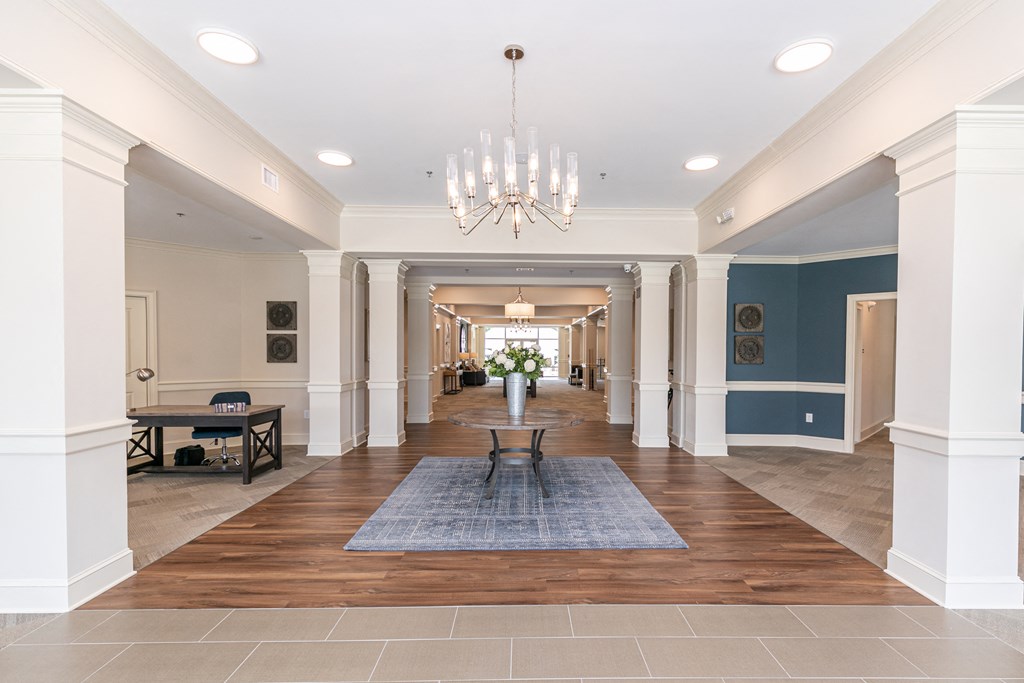 Community clubhouse  at The Station at River Crossing, Macon, GA, 31210