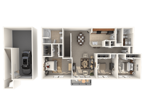 Steeplechase Floor Plan at Estates at Heathbrook, Florida