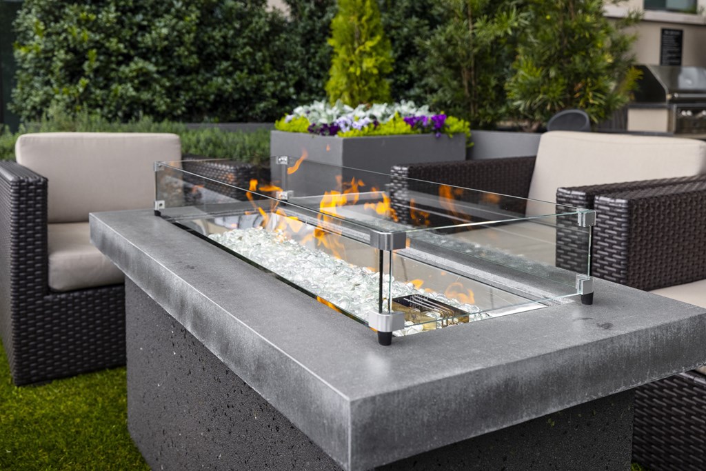 Fireplace at The Sutton, Atlanta, GA