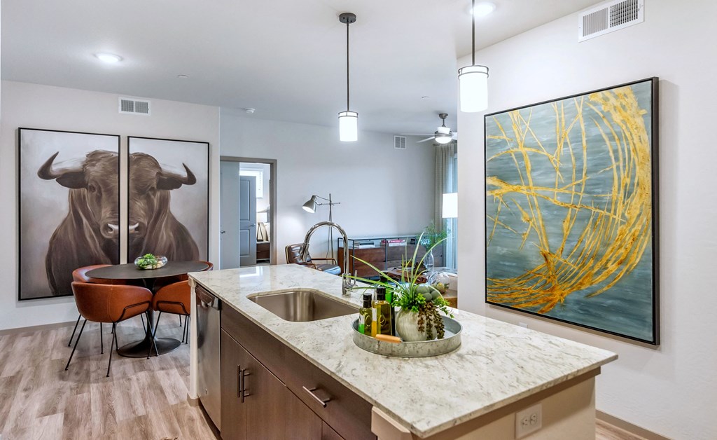 Spacious Kitchen Island Spacious Kitchen Island at Homestead Talking Glass, Arizona, 86314