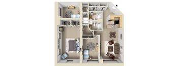 The Ashcroft Floor Plan at Bigelow Commons, Enfield, 06082