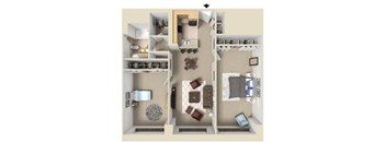 The Berber Floor Plan at Bigelow Commons, Connecticut