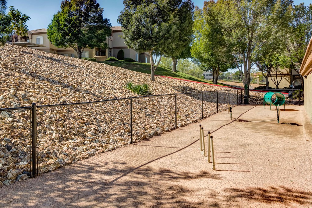 Dog park at Links at High Resort, Rio Rancho, NM, 87124