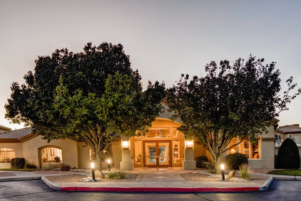 Leasing center at Links at High Resort, New Mexico