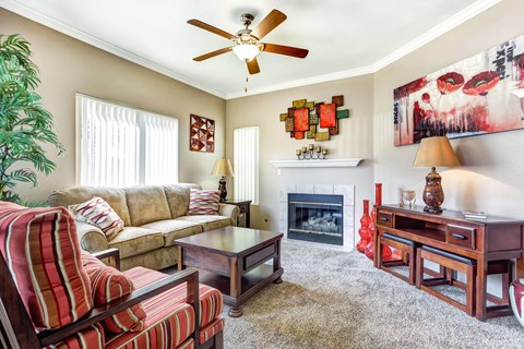 Living room at Links at High Resort, Rio Rancho