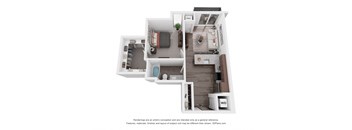 B5 Floor Plan at Maven on Broadway, Rochester, MN