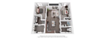 C1 Floor Plan at Maven on Broadway, Minnesota, 55904