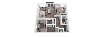 C5 Floor Plan at Maven on Broadway, Rochester, MN