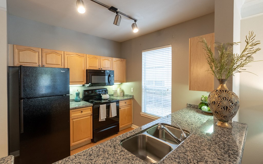 Kitchen at The Park at Monterey Oaks, Austin, TX